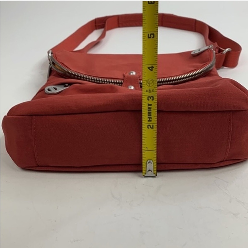 BAGGALLINI Dublin Travel Brick Red Nylon Crossbody Shoulder Bag  Retired - Picture 10 of 11
